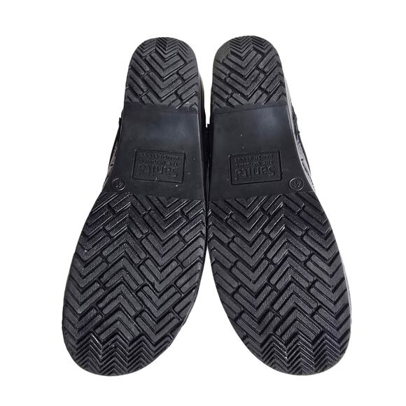 Purple Clogs Sanita Professional Dory Size EU41 US 10 Patent Leather Scales - Picture 13 of 15